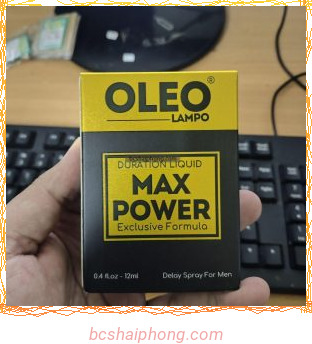 chai Xịt Oleo tại Hải Phòng